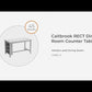 Caitbrook - Rectangular Dining Room Counter Table - Gray