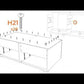 Shawburn - Six Drawer Dresser - Gray