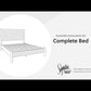 Cadmori - Upholstered Panel Bed