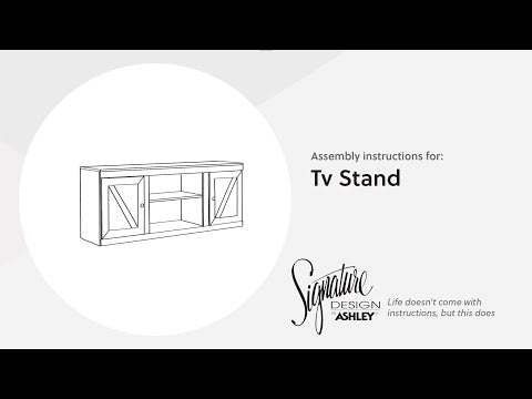 Wynnlow - LG TV Stand w/Fireplace Option - Gray