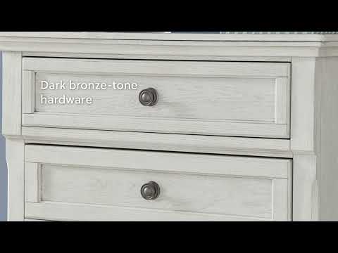 Robbinsdale - Five Drawer Chest - Youth - Antique White