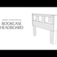 Frandern - Bookcase Headboard