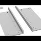 Dorrinson - Two-tone - Corner TV Stand/Fireplace OPT