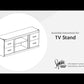 Trinell - TV Stand w/Fireplace Option - 60" x 14.8" x 24.33" - Brown Dark