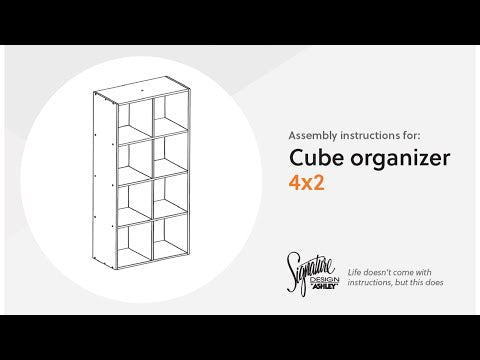 Piperton - Cube Organizer - Wood