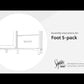 Frandern - Dressing Chest - Gray