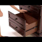 Porter - Dark Brown - Two Drawer Night Stand
