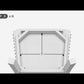 Caitbrook - Rect Drm Counter Table Set (Set of 7) - Gray
