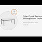 Tyler Creek - Rectangular Dining Room Table - Black / Gray