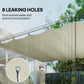 8' x 9.4' Retractable Pergola Canopy Replacement, Fit 7' x 10' Frame, UV30+ Pergola Cover Top Only, Cream