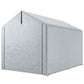 7' x 5' Portable Shed, Waterproof Bike Tent with Roll-up Zipper Door and Galvanized Metal Frame for Bike