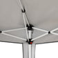 8' x 8' Pop Up Canopy, Outdoor Folding Tent, Portable Party Tent with Carrying Bag for Camping, Party, Picnic, Grey