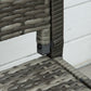 Rattan Wicker Loveseat Garden Bench Hand Woven Portable Backyard Gray