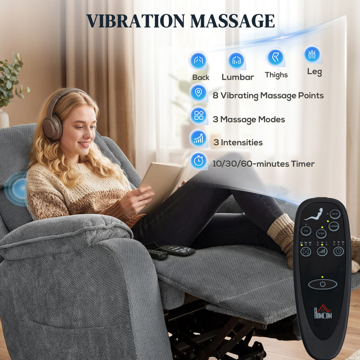 Remote control with memory positions