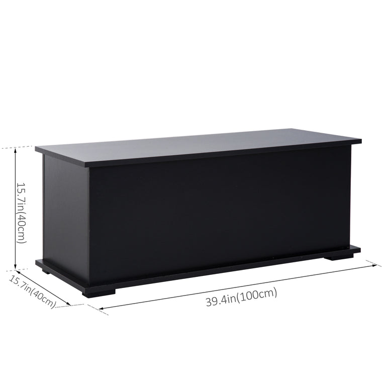 39.5" Storage Chest Bench with Flip-Top Lid