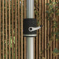 LED Patio Umbrella, Lighted Deck Umbrella with 4 Lighting Modes, Solar & USB Charging, Khaki