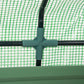 Steel Outdoor Raised Garden Bed with Greenhouse,Cover, Roll Up Door, Dual Use, 50"x37.4"x36.2", Green