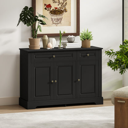 Sideboard Buffet Cabinet with 2 Drawers