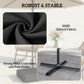 Garden Parasol Base 176 lbs Sand Filled Heavy Duty Stand for Cantilever Umbrellas and 1.89" Poles Black