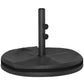 Patio Umbrella Base Portable Outdoor Umbrella Stand for Poles 1.4"/1.5"/1.9" Black