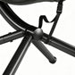 Hanging Egg Chair, Outdoor Indoor Swing Chair with Stand, Folding Basket and Thickened Cushion, Grey