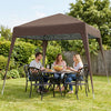 8' x 8' Coffee Pop-Up Party Tent with Carrying Bag