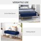 39" Storage Ottoman, Velvet End of Bed Bench with Steel Legs, Foot Stool with Storage for Bedroom, Living Room