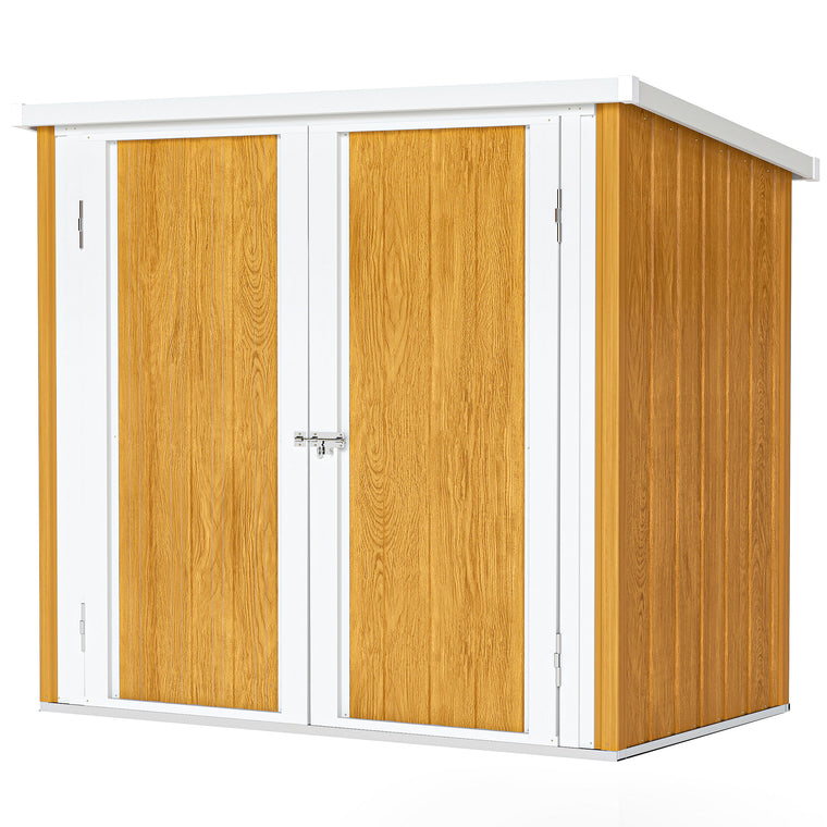 5' x 3' Metal Garden Tool Shed with Double Doors