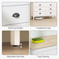 Chest of Drawers with Quiet Slides, Modern 6 Drawer Dresser for Bedroom, Closet, Living Room, Entryway, White