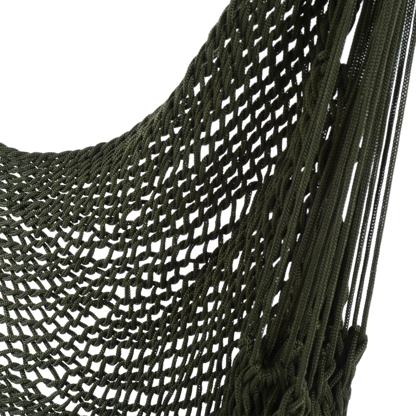 Portable Hammock Chair, Hanging Woven Hammock Swing Chair Sleeping Bed for Outdoor Garden Yard Camping, Orange