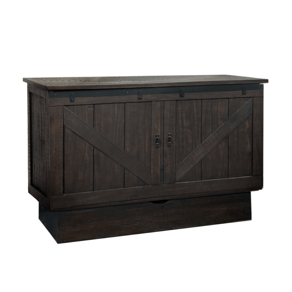 Bridger cabinet bed in an Auburn finish, photo 1