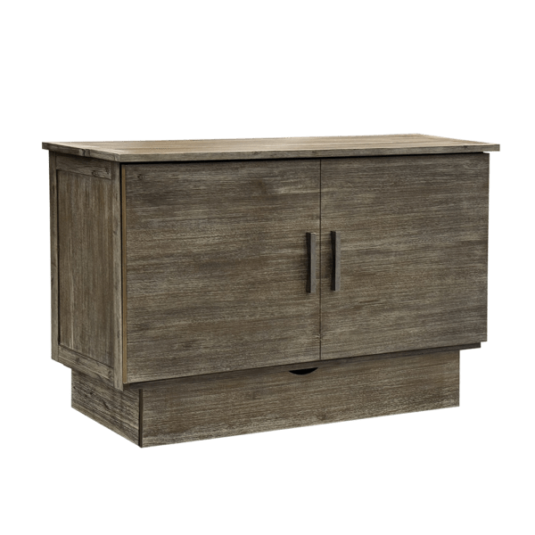 Stockholm Queen Cabinet Bed with Mattress