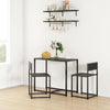 Dining Table Set, Industrial Dining Set for 2, Kitchen Table and Chairs for Small Space, Dining Room Table with Chairs