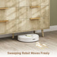 Fluted Chest of Drawers, Modern 6 Drawer Dresser with Pine Wood Legs, Finger Pulls for Closet, Living Room, Hallway, Oak