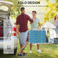 Set of 2 Folding Patio Chairs, Portable Chair Set with Armrests for Camping, Garden, Pool, Beach, Backyard, Green