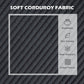 L Shaped Couch, L Shape Sofa with Chaise Lounge and Spring Cushion for Living Room, Bedroom, Grey