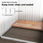 Outdoor Storage Shed, Steel Lean-to Shed with Adjustable Shelf, Lock, Gloves, 5'x3'x6', Grey