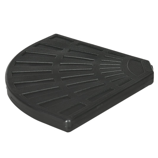 2-Piece Umbrella Weights for Cantilever Parasols with Handles, Heavy Duty Parasol Base Weights for Cross Base, Black