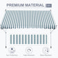 10x5ft Manual Retractable Awning, Patio Sun Shade Canopy Shelter with 5.6-9.2ft Support Pole, Water Resistant UV Protector, for Window, Door, Porch, Deck, Green