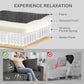 3 Seater Sofa, 83.5" Modern Upholstered Couch with Pocket Spring and 2 Scatter Cushions for Living Room, Dark Grey