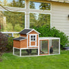 Large Waterproof Chicken Coop with Nesting Box & Run