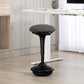 Swivel Standing Desk Chair, Backless Wobble Stool Chair, Adjustable Active Ergonomic Standing Stool with Rocking Motion