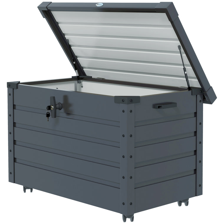 78 Gallon Storage Box with Wheels and Handles