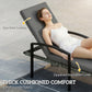 Chaise Lounge Chairs Outdoor, Set of 2 Wicker Patio Lounge Chairs with 5-Level Adjustable Backrest, Cushion