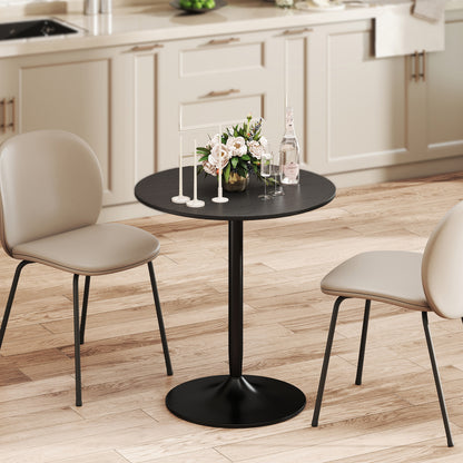 27.6" Round Dining Table Seats 2