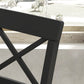Counter Height Stools Set of 2, Farmhouse Bar Stools with Backs, Solid Wood Counter Stools for Kitchen Island