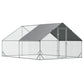 9.8' x 13.1' x 6.6' Chicken Coop Cage, Outdoor Hen House w/Cover & Lockable Door