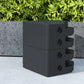 Umbrella Weights for Cantilever Parasols, Set of 4 Heavy Duty Parasol Base Weights, Black