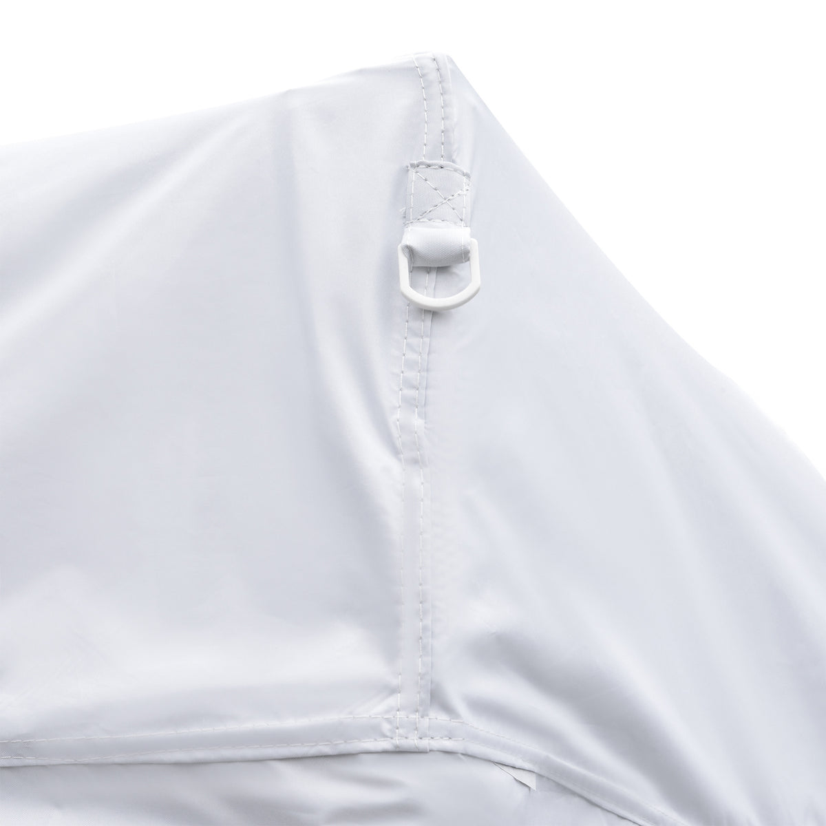 10' x 10' White Pop-Up Party Tent with 2-Tier Vented Roof