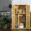 3' x 5' Wood Garden Shed with Asphalt Roof and Lock